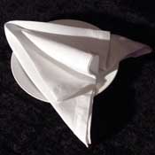 The Arrow Napkin Fold