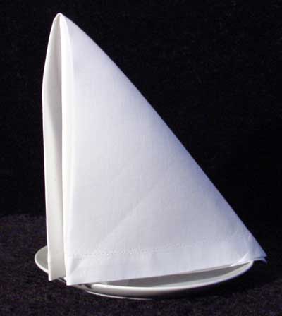 The Sail Dinner Napkin Fold